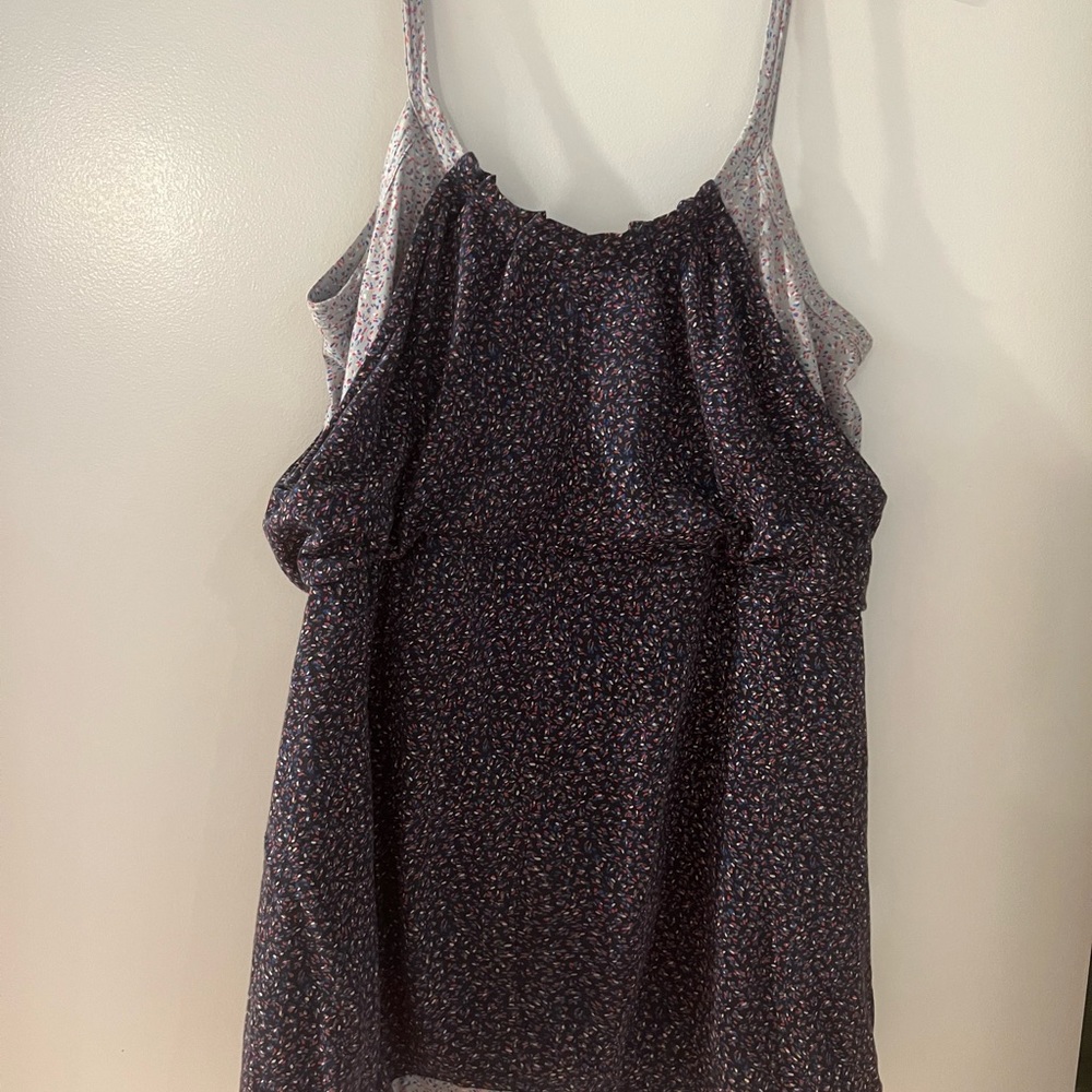 Marc by Marc Jacobs 100% cotton layered look sleeveless summer dress - Picture 4 of 4